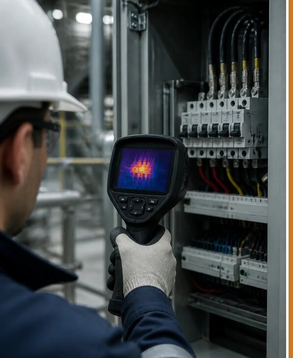 Тепловой контроль оборудования в Нижнекамске для безопасности работ